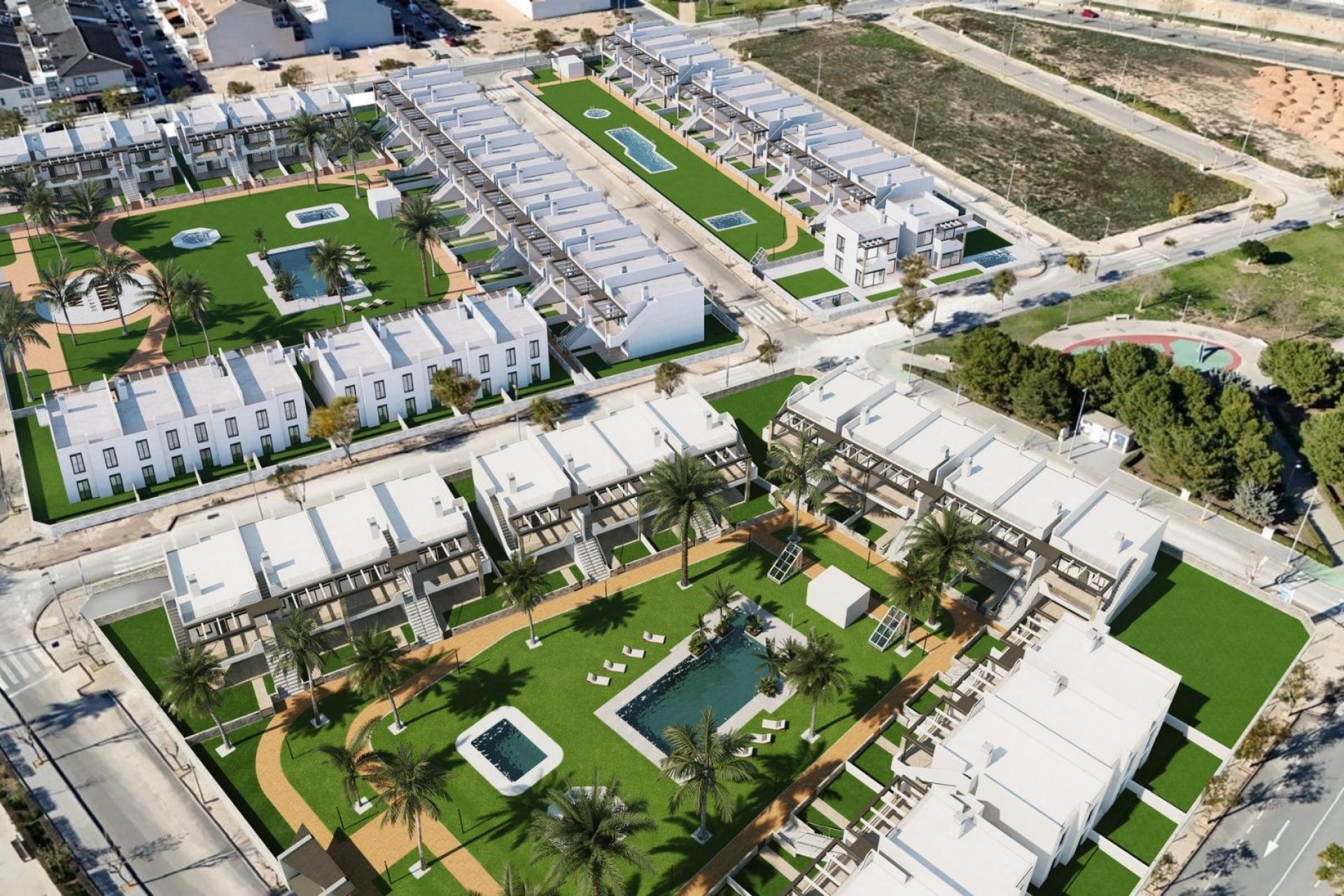 Rynek Pierwotny - Dom szeregowy - Pilar de la Horadada - pueblo