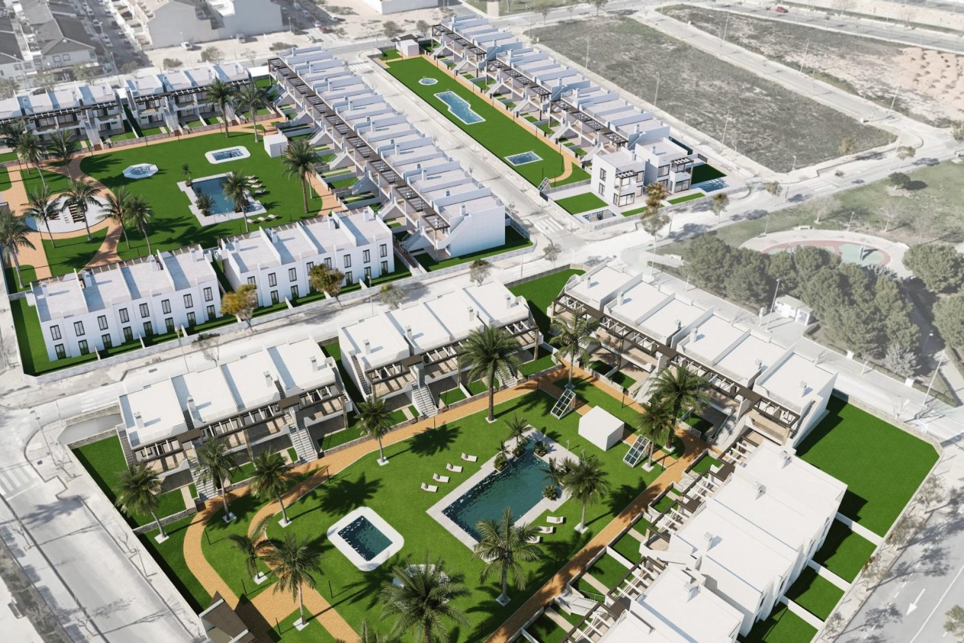 Rynek Pierwotny - Dom szeregowy - Pilar de la Horadada - pueblo