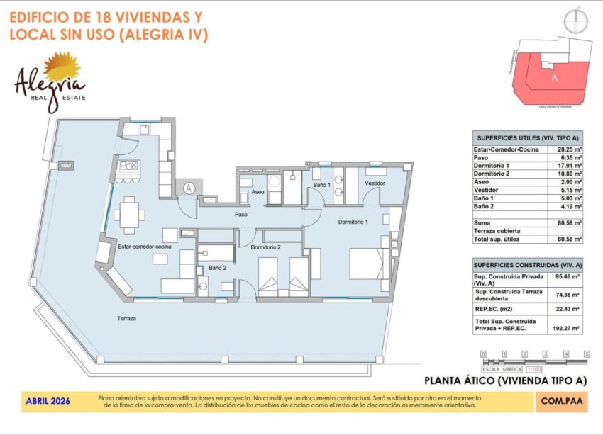 Rynek Pierwotny - Penthouse'y - Alicante