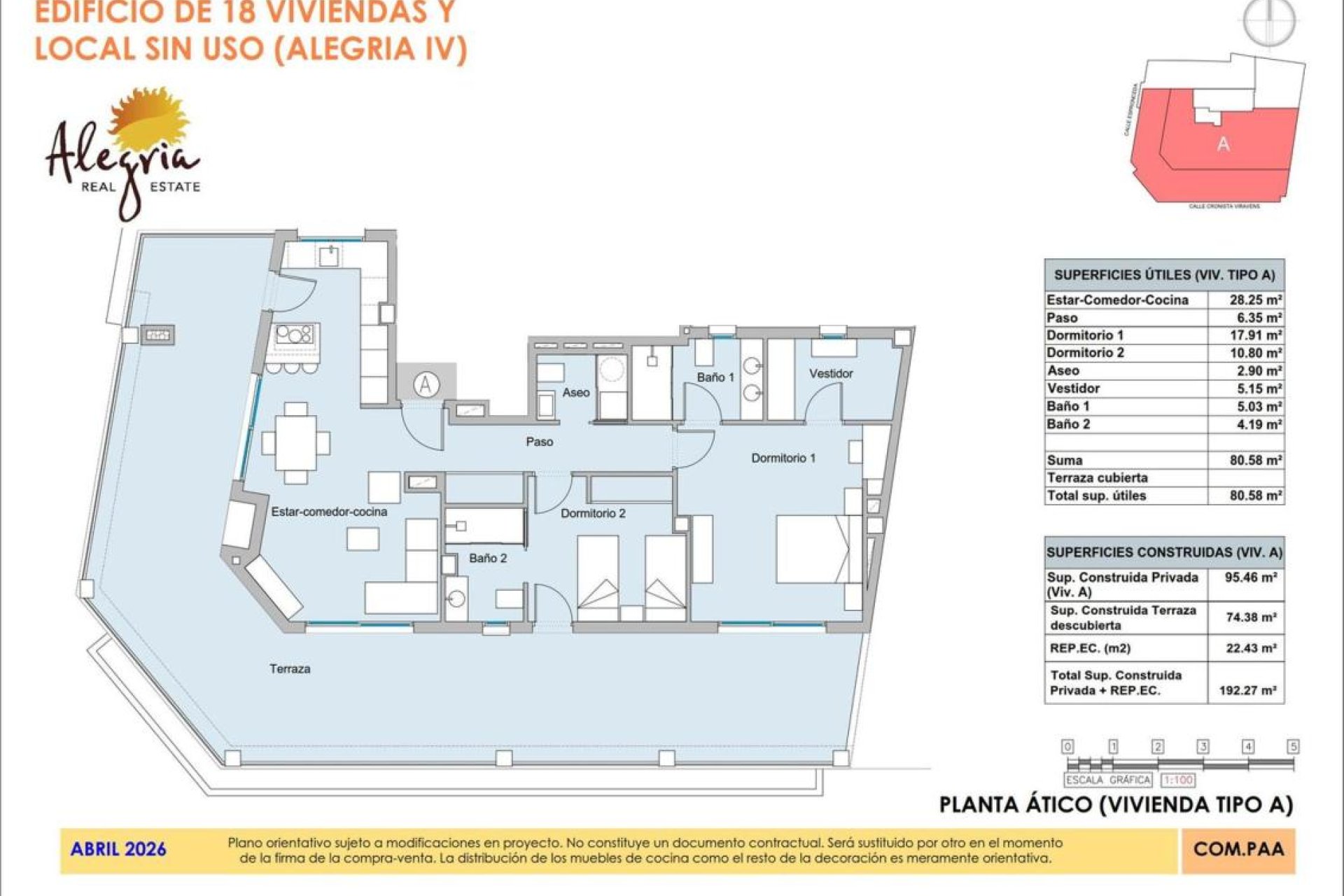 Rynek Pierwotny - Penthouse'y - Alicante