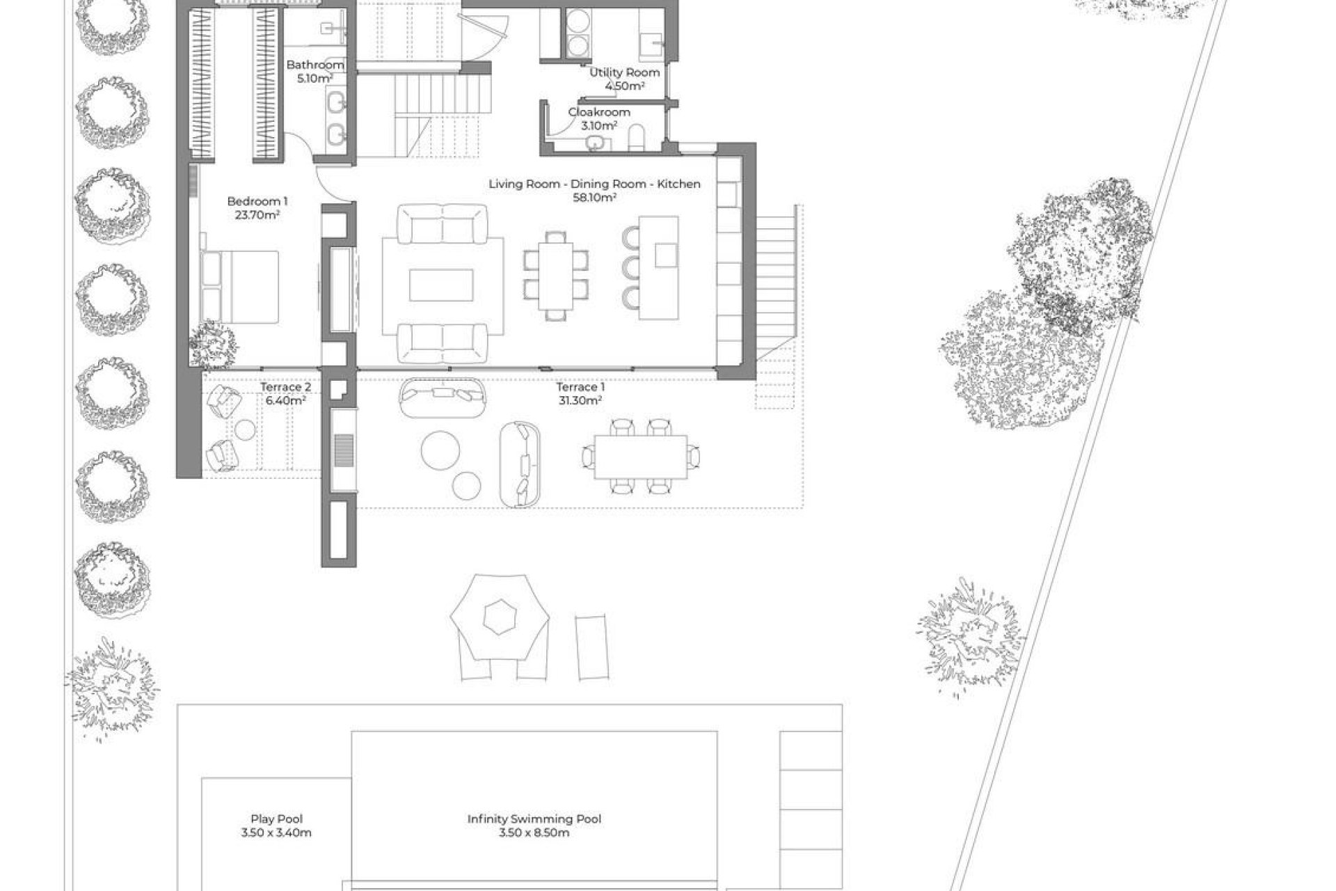 Rynek Pierwotny - Willa - Cuevas del Almanzora - Desert Springs Golf Club