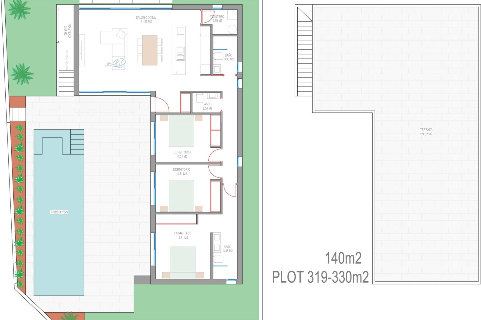 Rynek Pierwotny - Willa - San Javier - Parque del doce