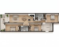 Rynek Wtórny - Apartament - Torrevieja - Los Frutales