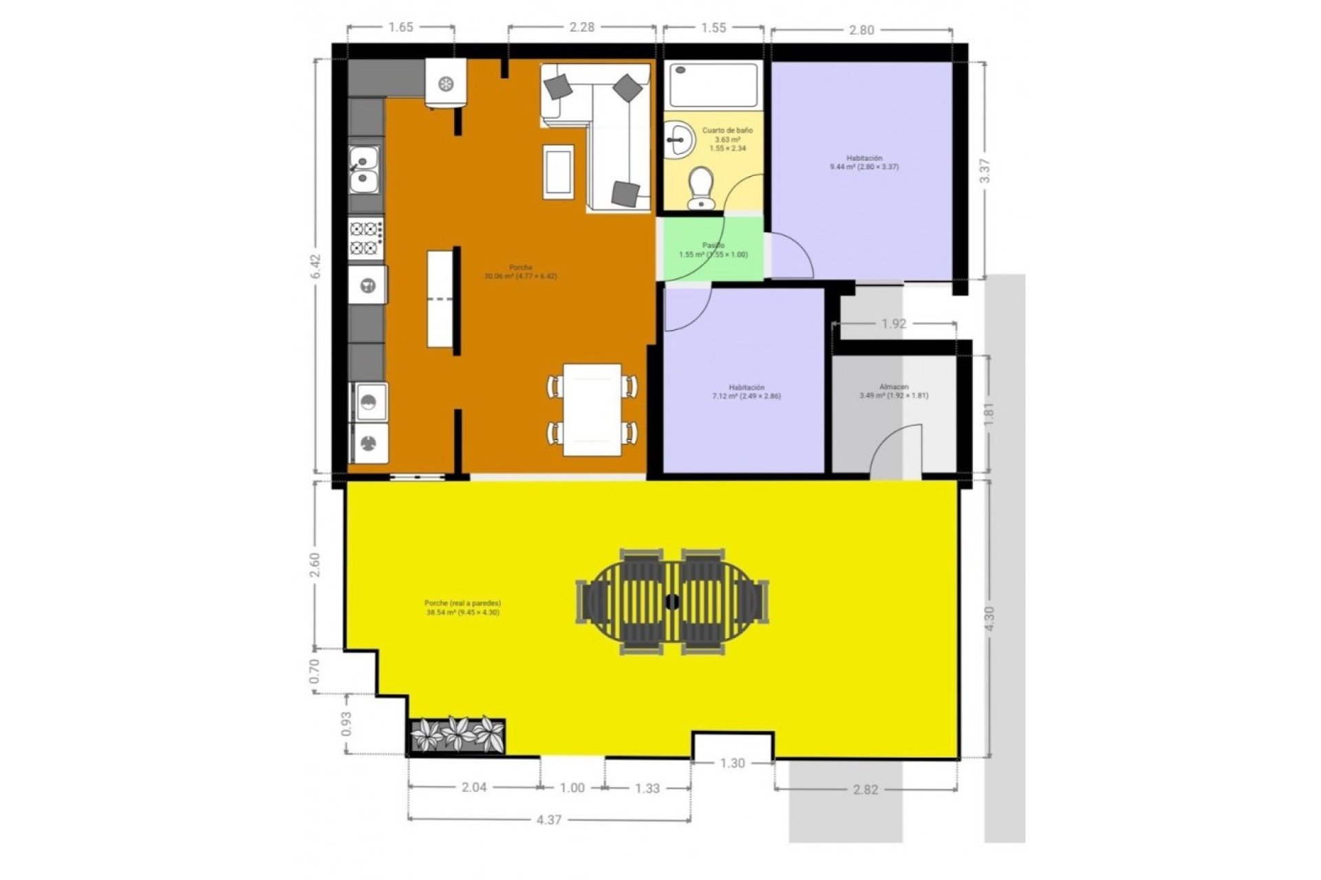 Rynek Wtórny - Bungalow / Domek parterowy - Orihuela Costa - Cabo Roig