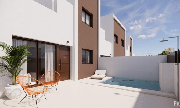 Terraced house / Townhouse - New Build - Pilar de la Horadada - Barrio los Segundas