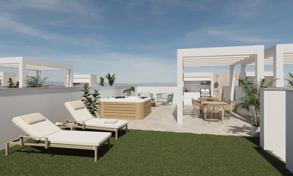 Terraced house / Townhouse - New Build - Pilar de la Horadada - Parque Ramon eugenio Escudero