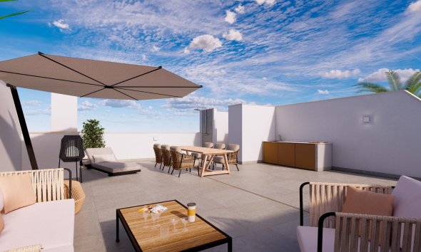 Terraced house / Townhouse - New Build - Pilar de la Horadada - Pilar de la Horadada