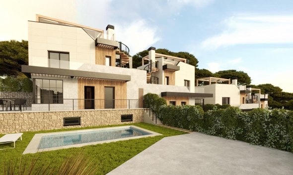 Terraced house / Townhouse - New Build - Polop - PAU1