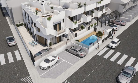 Terraced house / Townhouse - New Build - San Pedro del Pinatar - San Pedro Del Pinatar