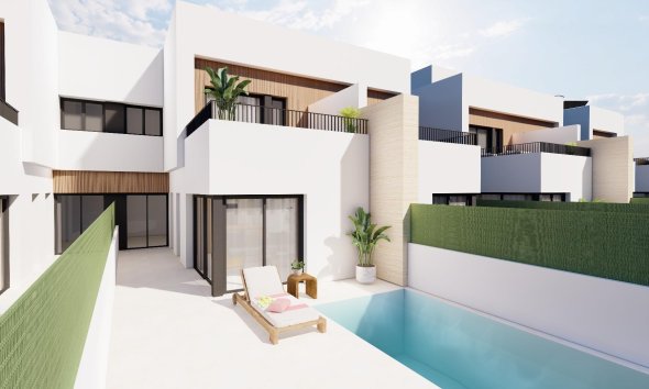 Terraced house / Townhouse - New Build - Santiago de la Ribera - Santiago de la Ribera