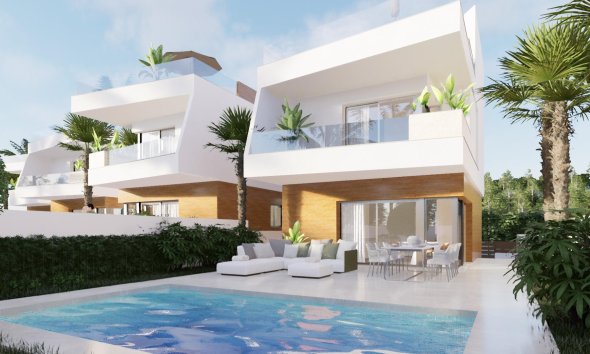 Villa - New Build - Pilar de la Horadada - NBCI-78172-D