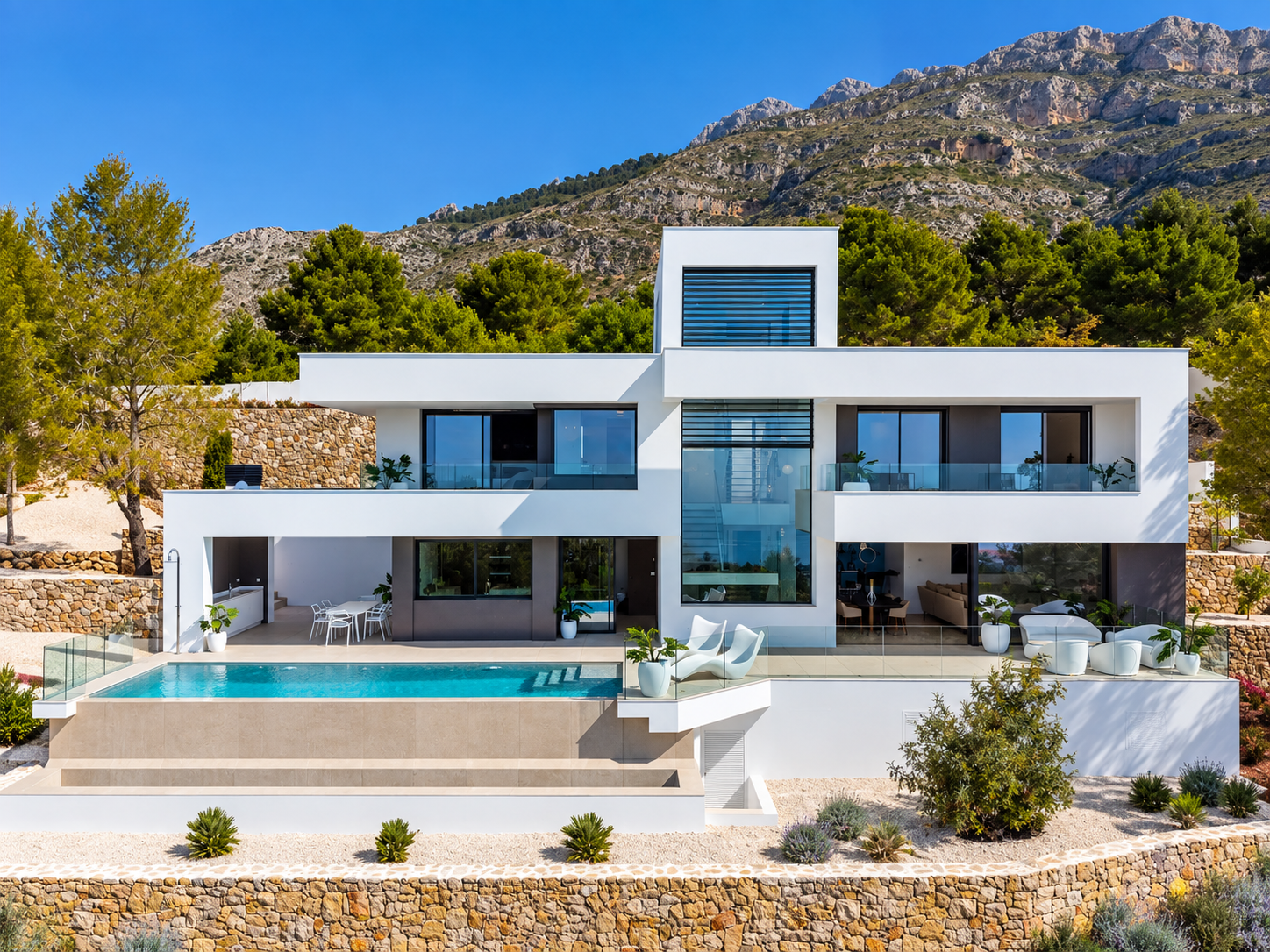 Luxury villas in Altea with sea views