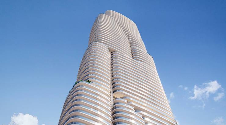 The tallest residential building in europe TM Tower Benidorm