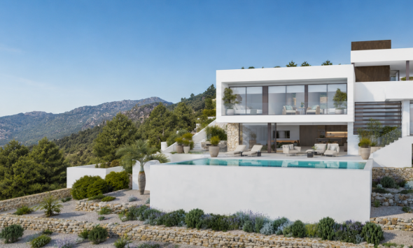 Luxury villas in Altea with sea views