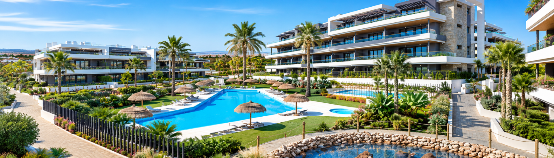 Lagoons Village – apartamenty i bungalowy z rynku pierwotnego przy Laguna Rosa w Torrevieja