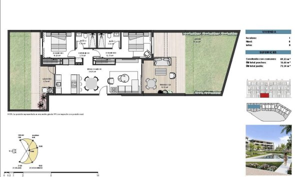 New Build - Apartment - Torre Pacheco - Santa Rosalia Lake And Life Resort