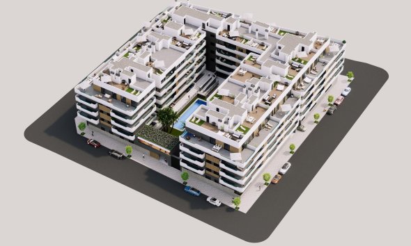 New Build - Apartment - Santa Pola - Estacion de autobuses