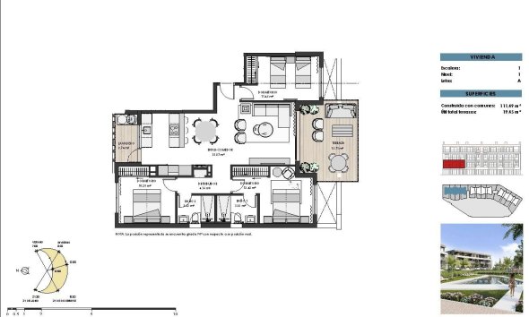 New Build - Apartment - Torre Pacheco - Santa Rosalia Lake And Life Resort