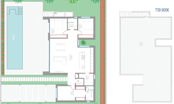 New Build - Villa - Los Alcazares - Serena Golf