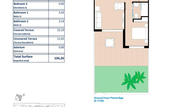 New Build - Bungalow - Pilar de la Horadada - Polideportivo