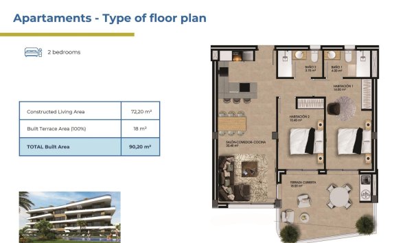 New Build - Apartment - Orihuela Costa - La Ciñuelica