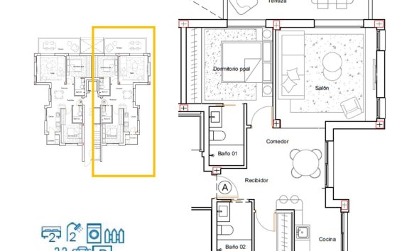 New Build - Apartment - Los Alcazares - Serena Golf