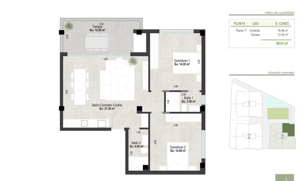 New Build - Apartment - San Pedro del Pinatar - Centro