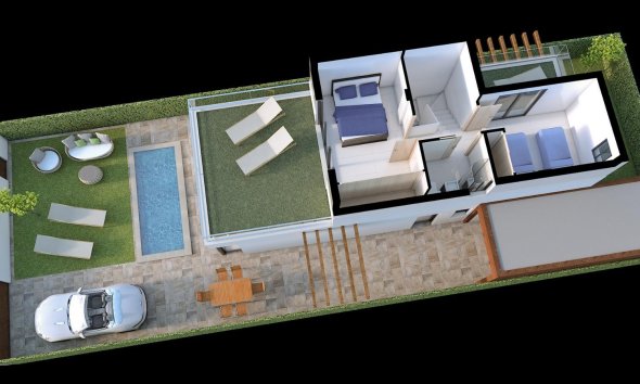 New Build - Villa - Los Alcazares - Torre del Rame