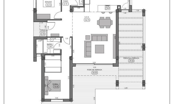 New Build - Villa - Algorfa - La Finca Golf