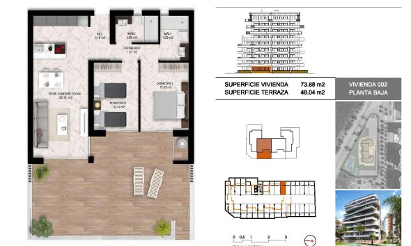 New Build - Apartment - Guardamar del Segura - Puerto