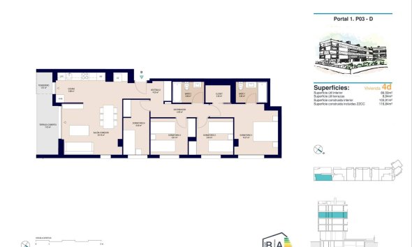 New Build - Apartment - Alicante - San Agustín-PAU 2