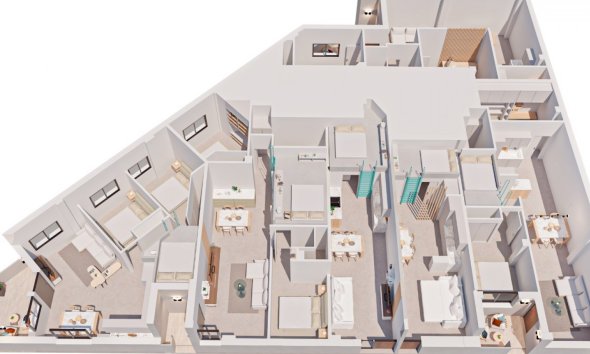 New Build - Apartment - Pilar de la Horadada