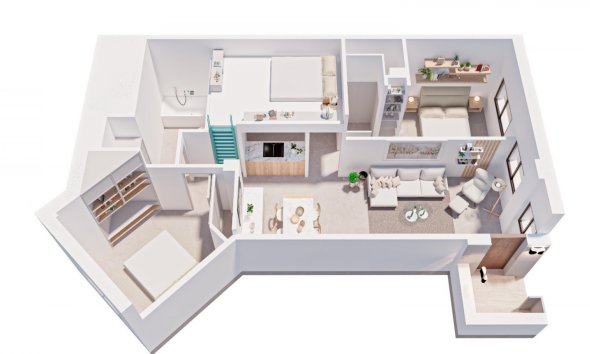 Obra nueva - Apartamento - Pilar de la Horadada