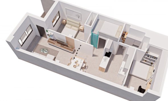 Obra nueva - Apartamento - Pilar de la Horadada