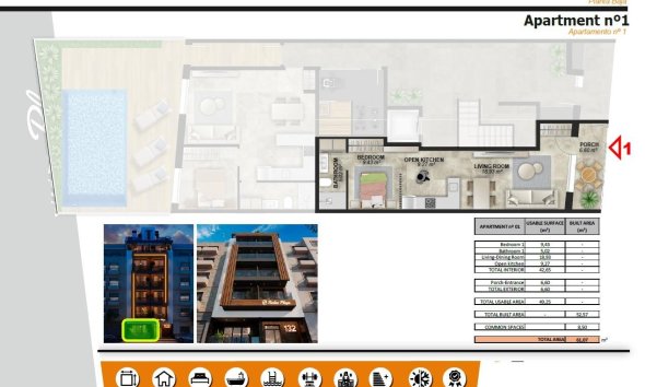 New Build - Bungalow - Torrevieja - Playa de El Cura