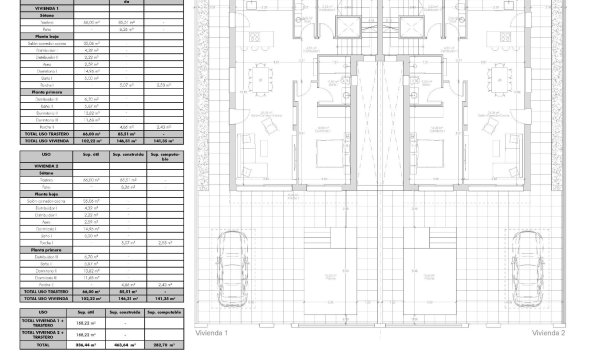 New Build - Terraced house / Townhouse - Benijofar - Pueblo