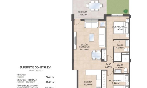 Obra nueva - Bungalow - San Miguel de Salinas - La Cañada