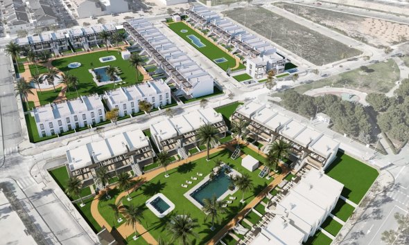 New Build - Terraced house / Townhouse - Pilar de la Horadada - pueblo