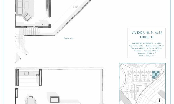 New Build - Terraced house / Townhouse - Vera - Pueblo Salinas