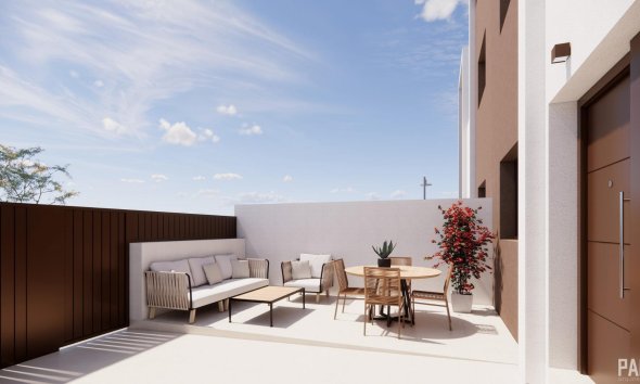 New Build - Terraced house / Townhouse - Pilar de la Horadada - Barrio los Segundas