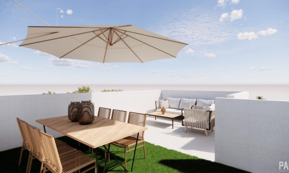 New Build - Terraced house / Townhouse - Pilar de la Horadada - Barrio los Segundas