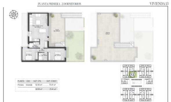 New Build - Terraced house / Townhouse - Alhama De Murcia - Condado De Alhama