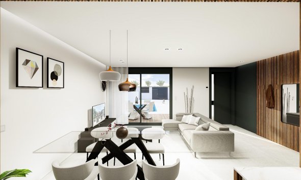 New Build - Terraced house / Townhouse - Pilar de la Horadada - Lo Monte