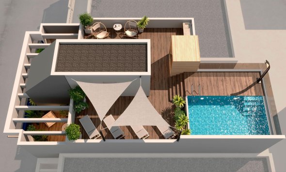 New Build - Apartment - Torrevieja - Playa del Acequión