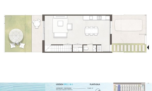 New Build - Terraced house / Townhouse - Pilar de la Horadada - pueblo
