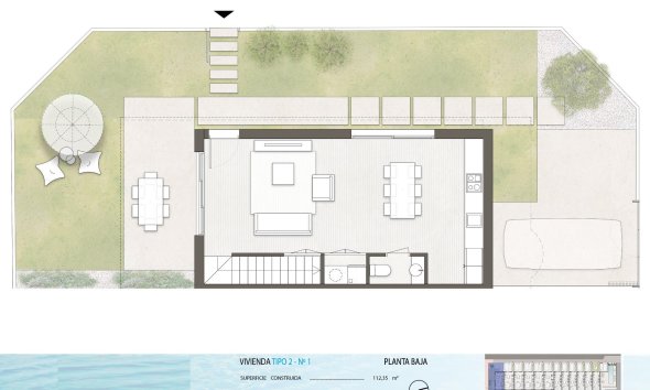 New Build - Terraced house / Townhouse - Pilar de la Horadada - pueblo