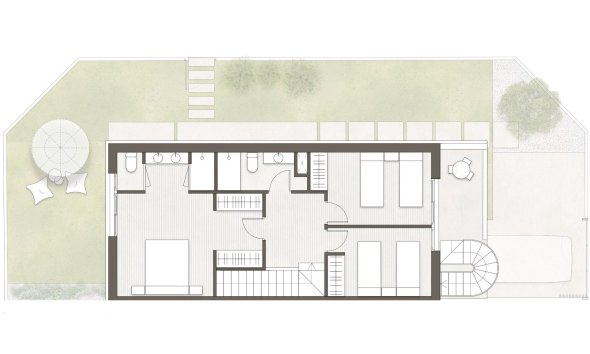 New Build - Terraced house / Townhouse - Pilar de la Horadada - pueblo