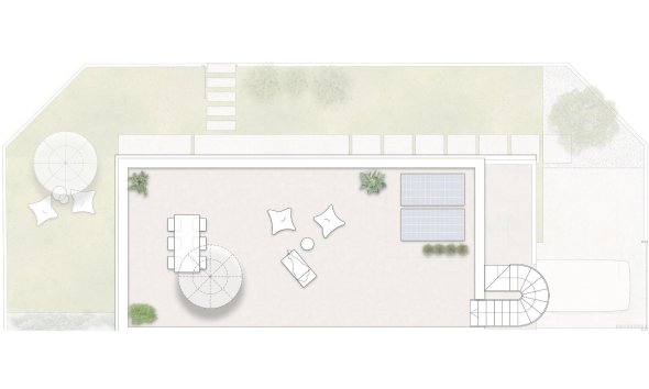 New Build - Terraced house / Townhouse - Pilar de la Horadada - pueblo