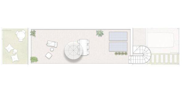 New Build - Terraced house / Townhouse - Pilar de la Horadada - pueblo