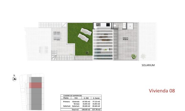 New Build - Terraced house / Townhouse - Pilar de la Horadada - pueblo